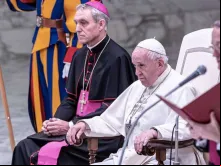 Papa Francisco durante a Audiência Geral.