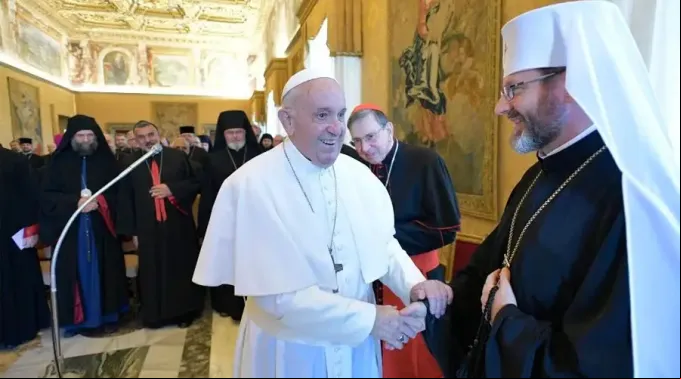 Papa-Francisco-Iglesias-Orientales-Vatican-Media-14092019.jpg ?? 