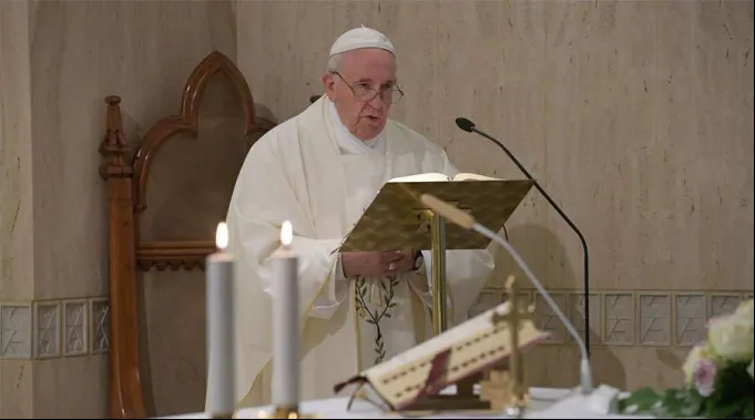 Papa-Francisco-Misa-Santa-Marta-VaticanMedia-28052019.jpg ?? 