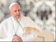 Papa Francisco no Vaticano.