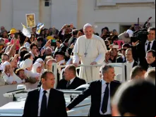 Papa Francisco na Audiência Geral.