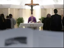 Papa Francisco na Missa da Casa Santa Marta.