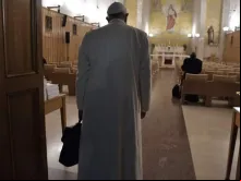 Papa nos exercícios espirituais da Quaresma.