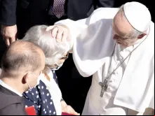 Papa Francisco na audiência geral desta quarta-feira, 26 de maio.