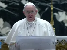 Papa Francisco no Domingo de Páscoa.
