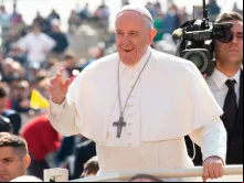 Papa Francisco no Vaticano.