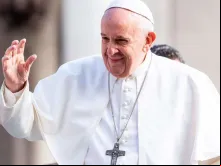 Papa Francisco durante a Audiência Geral.