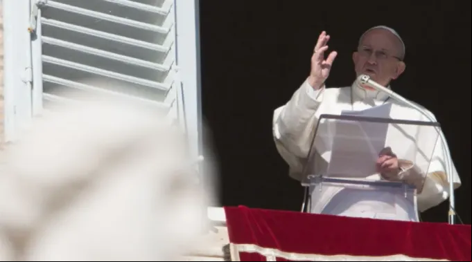 PapaFranciscoAngelus2_DanielIbanezACI_06012018.jpg ?? 