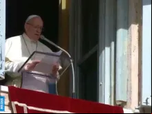 Papa Francisco no Ângelus.