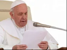 Papa Francisco em uma imagem de arquivo.