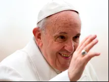 Papa durante a Audiência Geral.