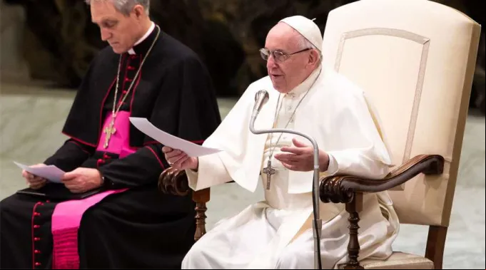 PapaFranciscoAudienciaGeneral_DanielIbanezACI_09012019.jpg ?? 