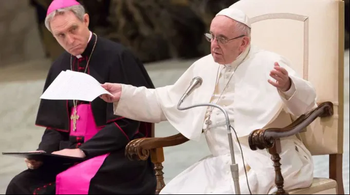PapaFranciscoAudienciaGeneral_DanielIbanezACI_10012018.jpg ?? 
