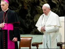 Papa Francisco durante a Audiência Geral.
