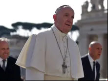 Papa Francisco na Praça de São Pedro 