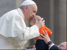 Papa Francisco durante a Audiência Geral.