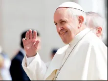 Papa durante uma Audiência.
