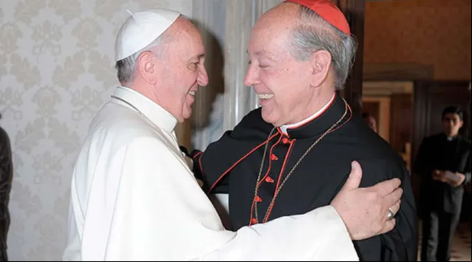 PapaFranciscoCardenalCipriani_ArzobispadoLima080217.jpg ?? 