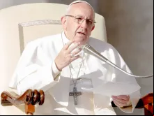 Papa Francisco durante a Audiência Geral.