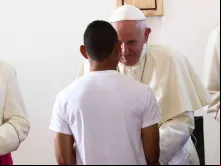 Papa Francisco no Centro Correcional de Menores ‘Las Garzas’ de Pacora 