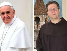 Papa Francisco e o Custódio da terra Santa.