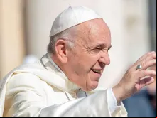 O Papa Francisco.