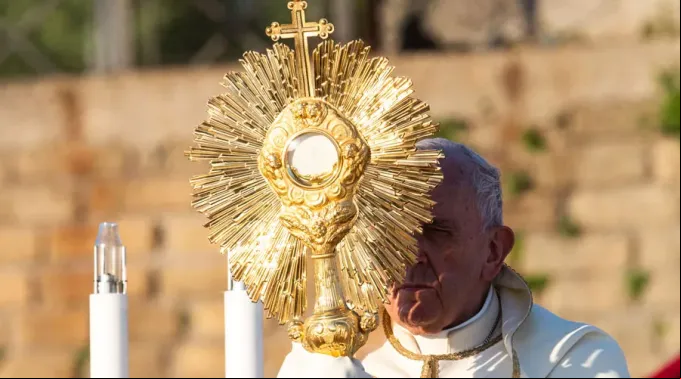 PapaFranciscoEucaristia-DanielIbanez-ACIPrensa-23032021_1.jpg ?? 