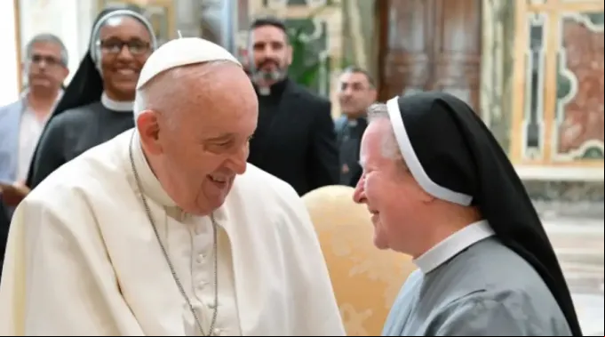 PapaFranciscoHermanitasCaridad25052023.jpg ?? 
