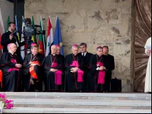 Papa Francisco no Santuário de Maria Theotokos.