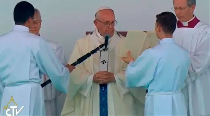 PapaFranciscoMedellin_CapturaPantallaYoutube_090917.jpg ?? 