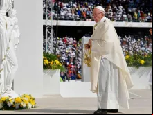 Papa durante a Missa.