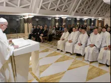 Papa durante a Missa.