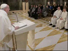 Papa Francisco durante a Missa.