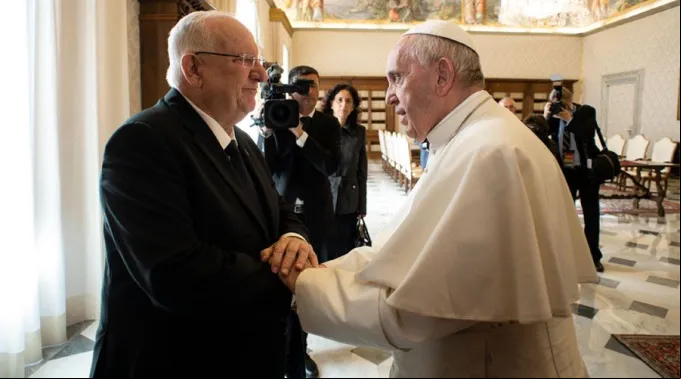 PapaFranciscoPresidenteIsrael_VaticanMedia_15112018.jpg ?? 
