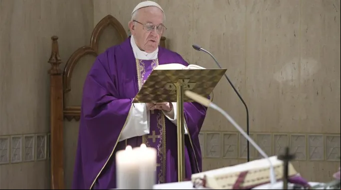 PapaFranciscoSantaMarta_VaticanMedia_06032018.jpg ?? 