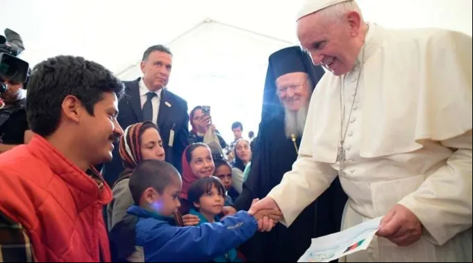 PapaFranciscoVisitaLesbos_LOR170616.jpg ?? 