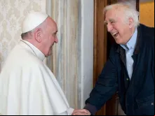 Papa Francisco e Jean Vanier.