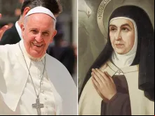 Papa Francisco e Santa Teresa D´Ávila.