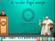 Papa Francisco no Centro penitenciário feminino de San Joaquín (2018