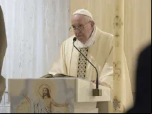 Papa Francisco na Missa da Casa Santa Marta.
