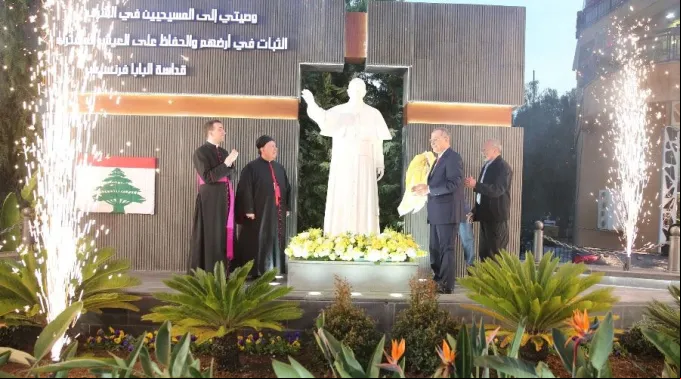 PapaFrancisco_AgenciaNacionaldeNoticias_Libano_19032018.jpg ?? 