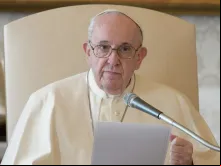 Papa Francisco na audiência geral.