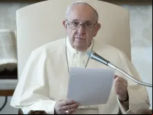 Papa Francisco na Audiência Geral.