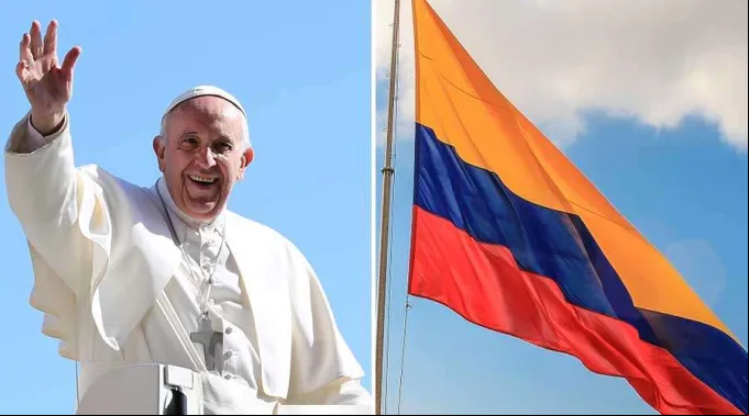 PapaFrancisco_BanderaDeColombia_DanielIbanezACIPrensa_PixabayDominioPublico_040517.jpg ?? 