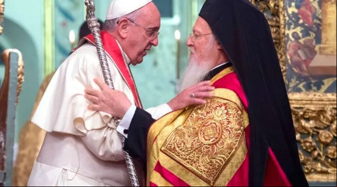 PapaFrancisco_BartolomeI_280616.jpg ?? 