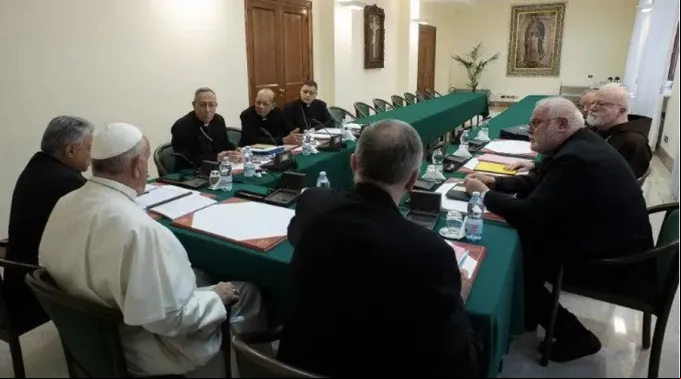 PapaFrancisco_ConsejoCardenales_2019_VaticanMedia-06052021.jpg ?? 
