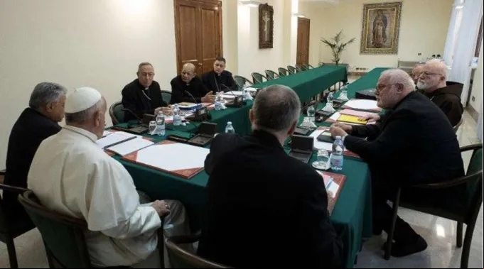 PapaFrancisco_ConsejoCardenales_2019_VaticanMedia.jpg ?? 