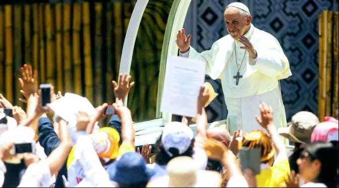 PapaFrancisco_InstitutoJorgeBasadre_AgenciaAndina_LuisIparraguirre_19012018.jpg ?? 