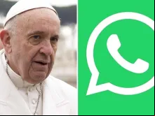 Papa Francisco - Logo do WhatsApp