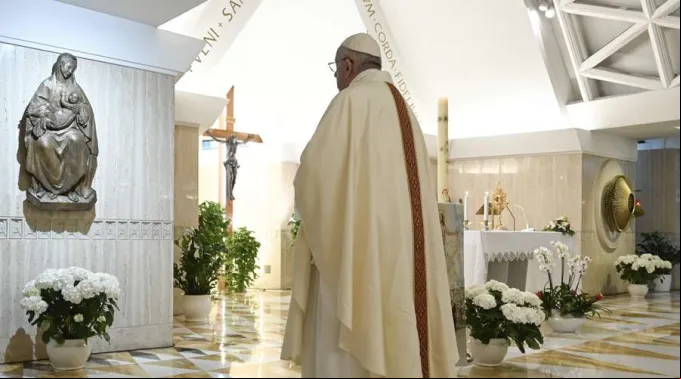 PapaFrancisco_MisaCasaSantaMarta21abril2020_VaticanMedia.jpg ?? 